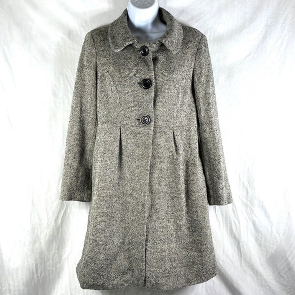 Gap Grey Maternity Umpire Button Jacket Size Small - image 1